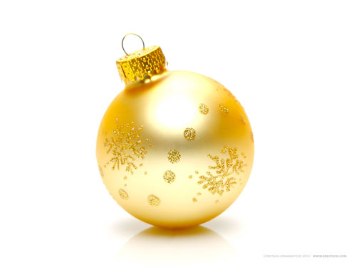 Wallpaper-christmas-ornament-gold in Beautiful Christmas Pictures and Creative Christmas Designs