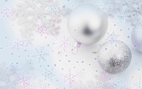 Wallpaper-christmas-ornaments-white-2 in Beautiful Christmas Pictures and Creative Christmas Designs