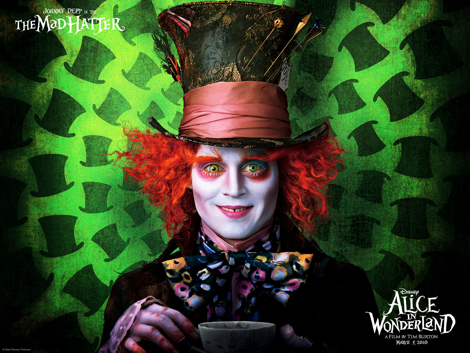 Video for iPods: Alice in Wonderland Movie HD Wallpapers and ScreenSaver