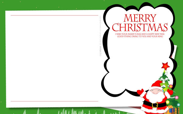 Best 10 Christmas Card Template Free
