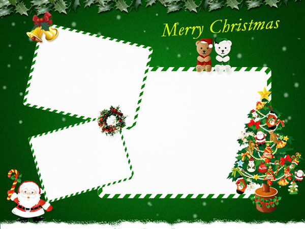 of Free Christmas Card Templates for You to DIY Christmas Greeting ...