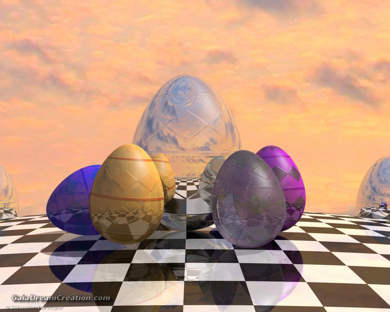 Virtual Easter Eggs
