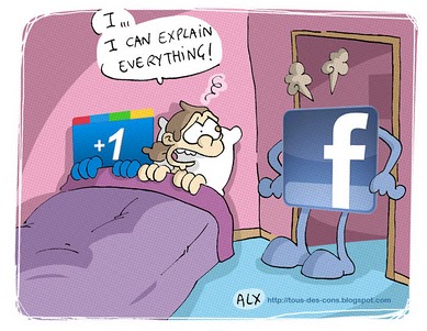 Google+ VS Facebook funny pictures 1