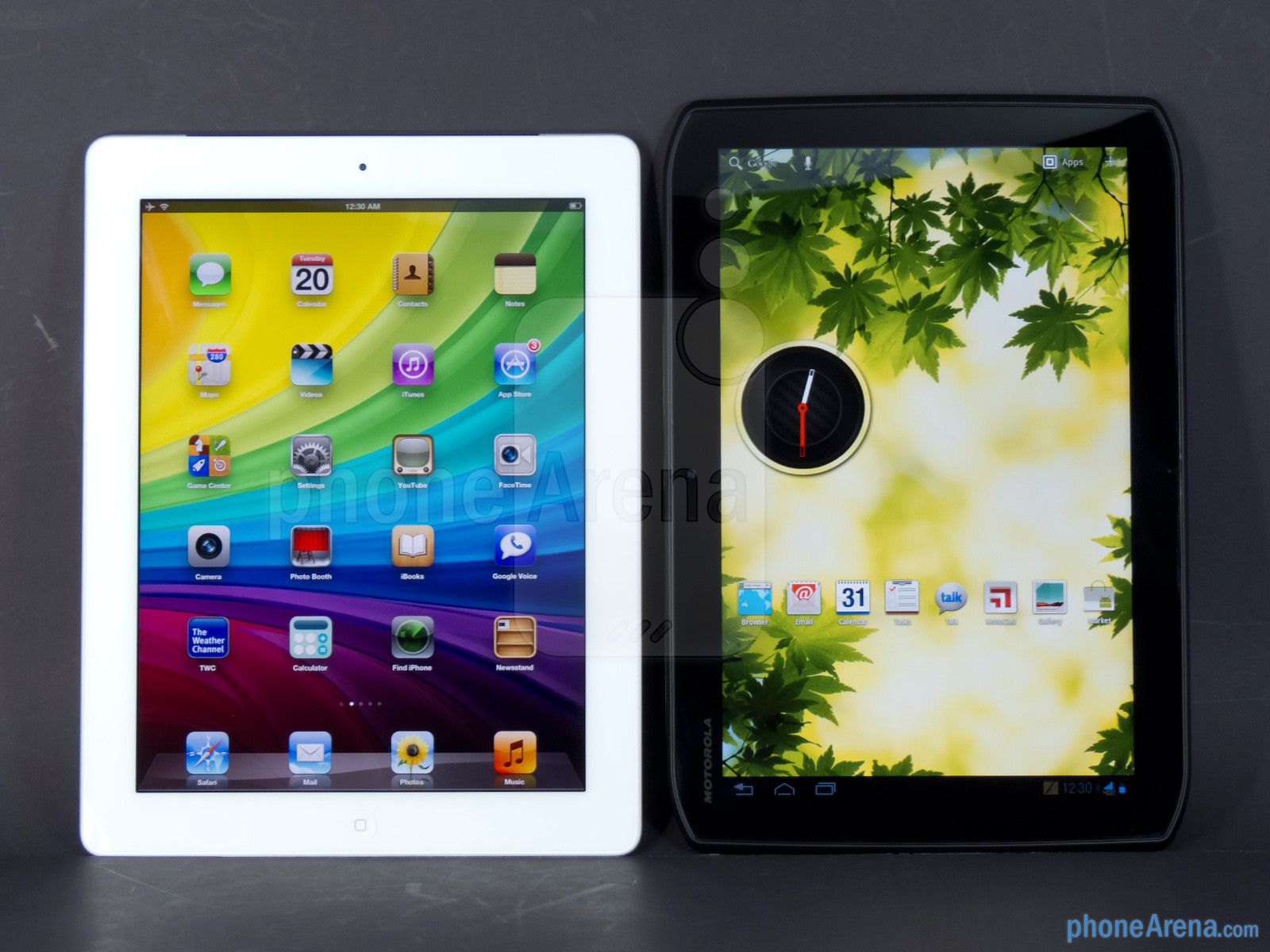 Apple iPad 3 vs. Motorola Droid Xyboard 10.1