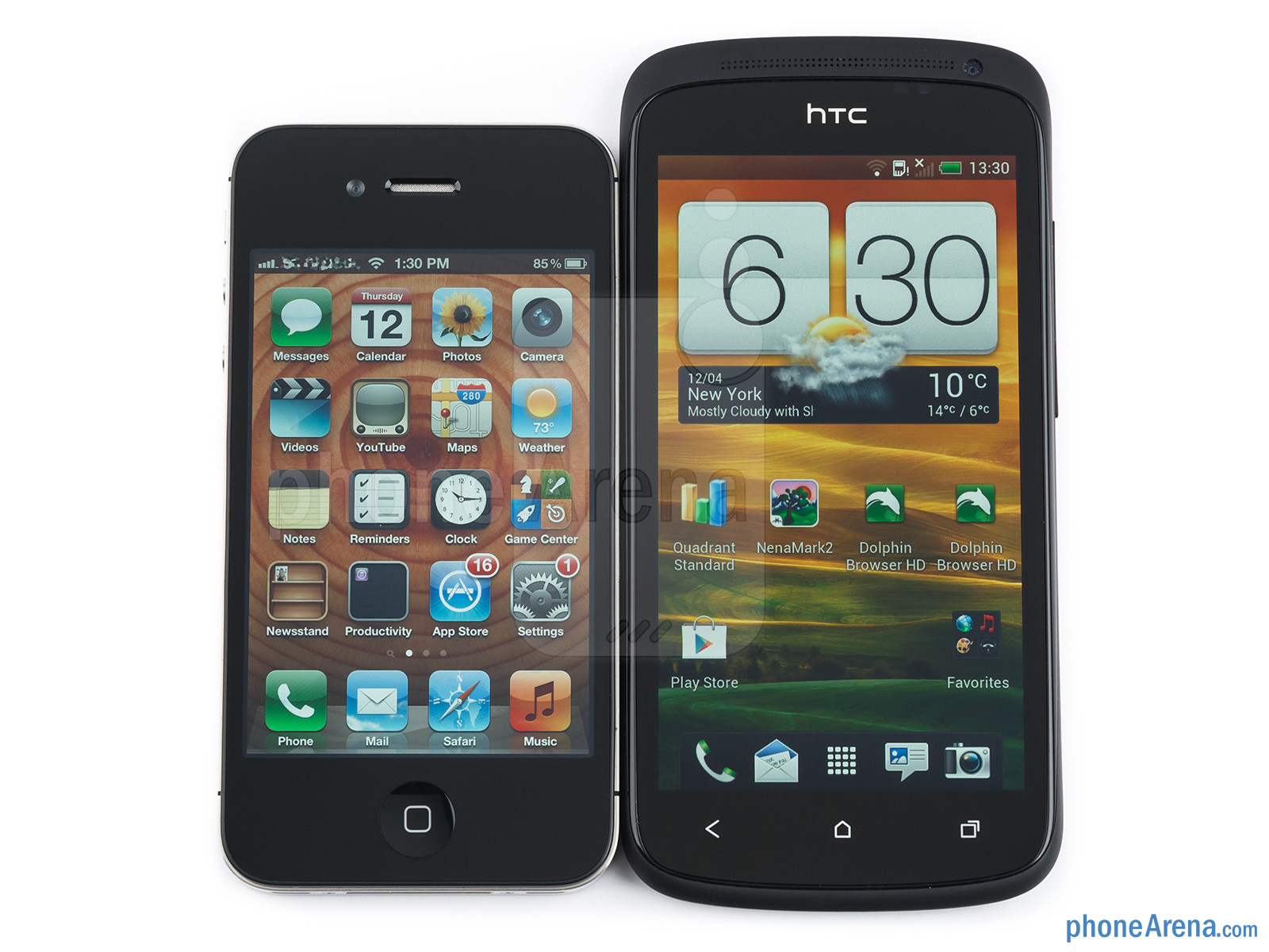HTC One S vs. Apple iPhone 4S