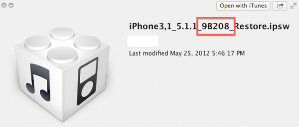 iOS 5.1.1 new build