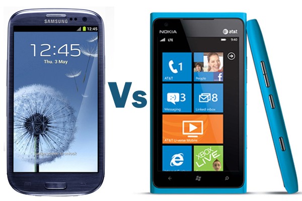 Samsung Galaxy S III vs. Nokia Lumia 900