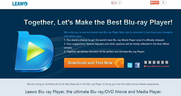 Blu-ray player beta