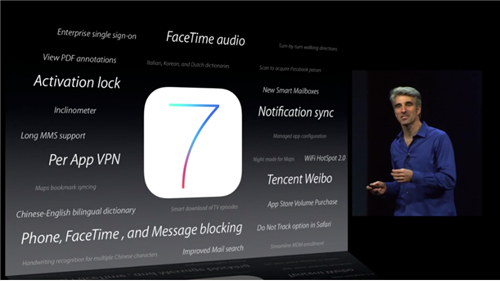 Apple WWDC 2013 iOS 7