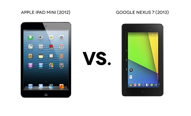 New Nexus 7 vs iPad mini