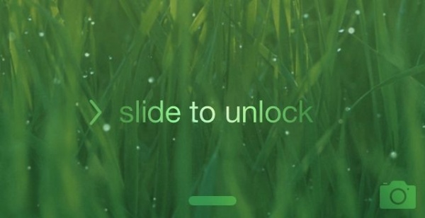 "Slide to unlock" sound missing