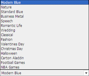DVD menu templates