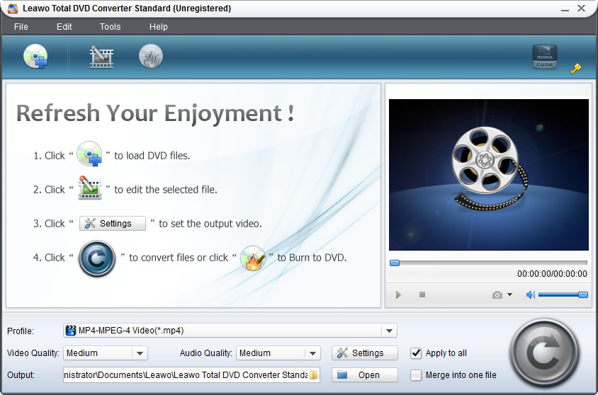 Leawo Easy DVD Converter Suite