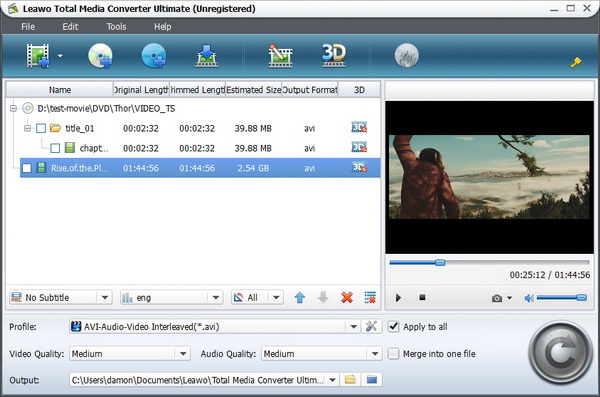 Leawo Total Media Converter Ultimate Free Download For