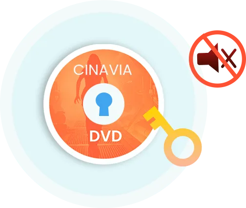 Ausgabe-DVD mit vollständig und dauerhaft entferntem Cinavia