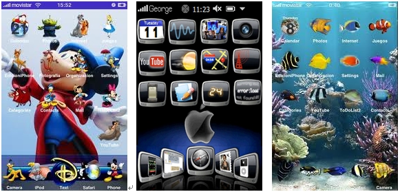 iPhone themes
