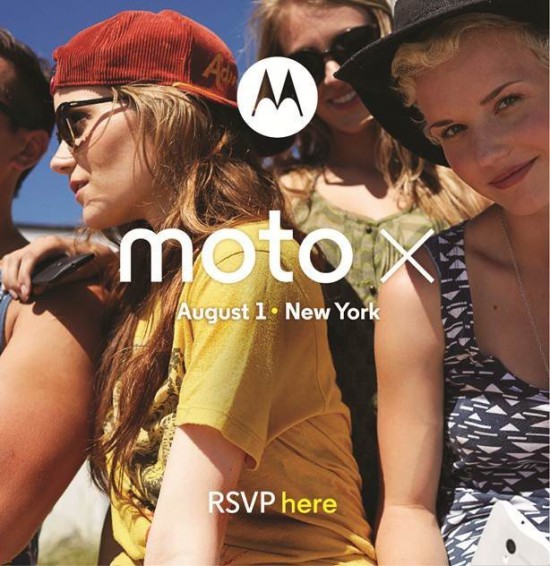 Motorola X Phone release on August 1st