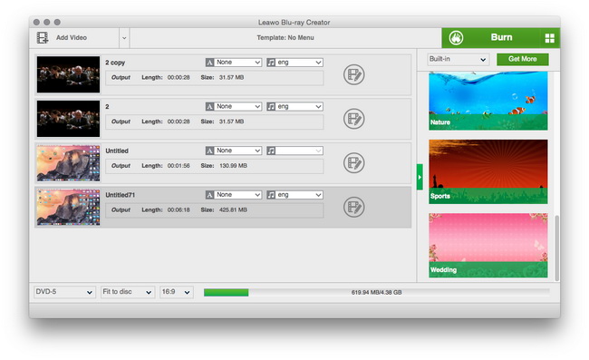 Mejorar exposición Propuesta alternativa Convertir y grabar MKV a Blu-ray en Mac con el mejor quemador Blu-ray Mac