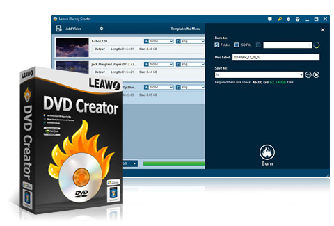 Free DVD Creator- A Video to DVD create DVD from AVI/MP4/WMV/MOV/MKV...