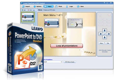 Leawo PowerPoint à DVD Std