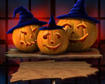 Gratis Halloween PowerPoint skabeloner 15