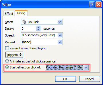 How to Create Drop-down Menu Animation in PowerPoint 2007