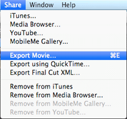 Export iPod movies to PC