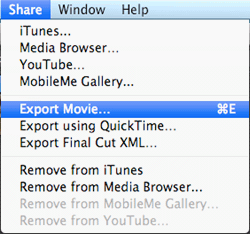 Exportar filmes do iPod para o PC