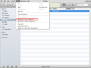 Films de l'iPad mini vers l'ordinateur : autoriser l'ordinateur