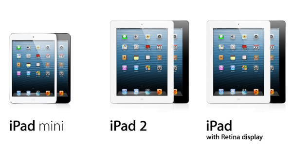 iPad Mini e iPad 4