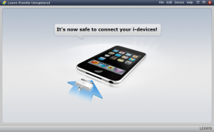 Quando a janela mostrar "Agora é seguro conectar seus i-devices!", você poderá conectar seu iPhone 5 ao computador
