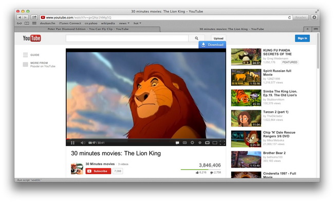 download youtube video with safari