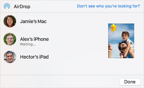drag pictures or other files directly to the iPhone icon