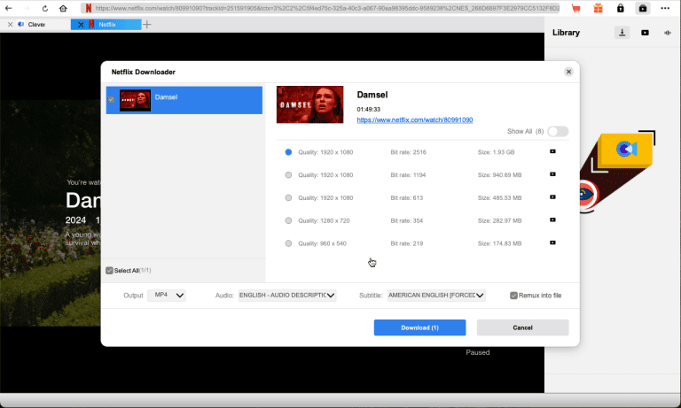 lataa netflix macille