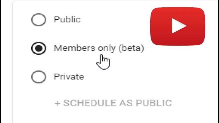 vídeos exclusivos para membros do youtube