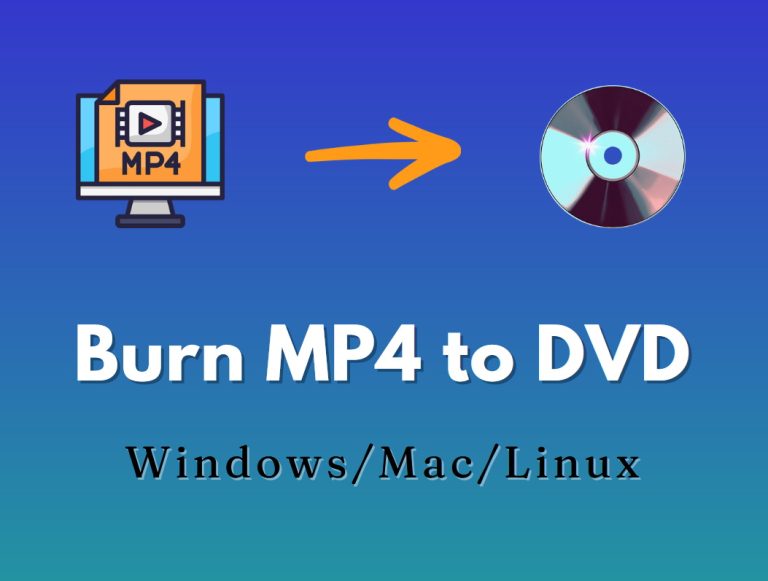 burn mp4 to dvd