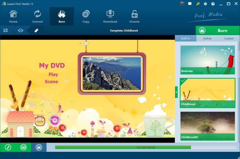 burn mp4 to dvd