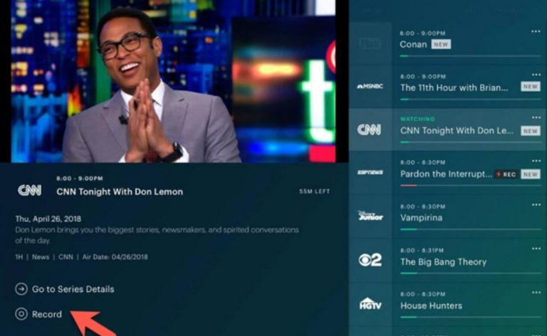 record on hulu