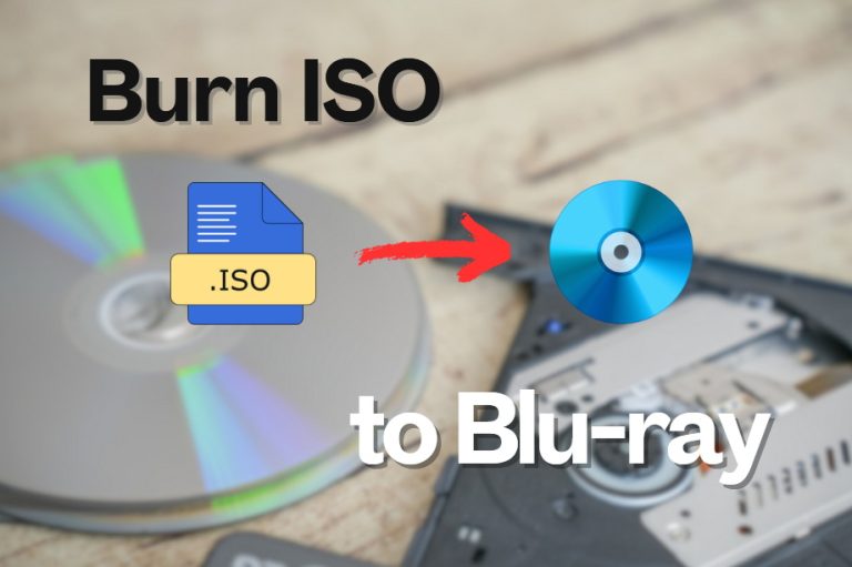 burn iso to blu-ray