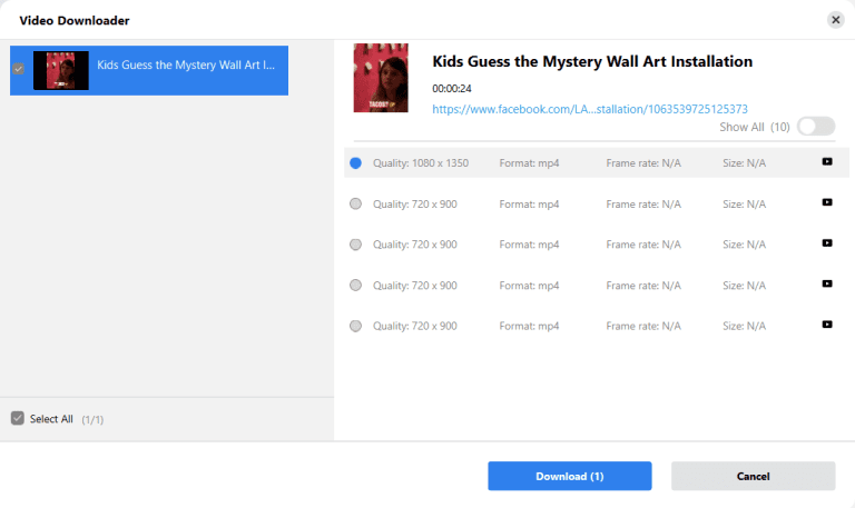 télécharger la vidéo facebook privée télécharger la vidéo facebook privée