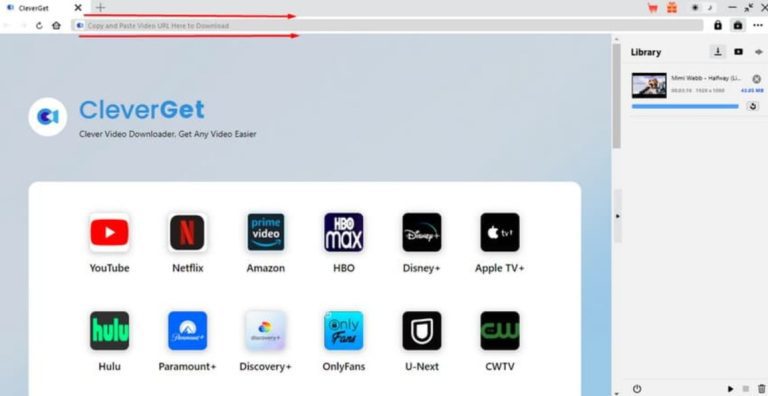 비디오를 mp4로 다운로드