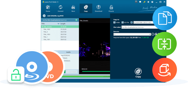 leawo-interface leawo-interface
