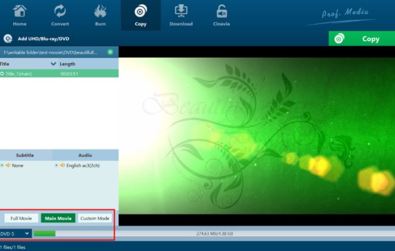 leawo-copy-mode leawo-copy-mode