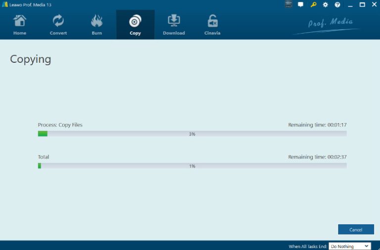 leawo-uhd-copy-fortschrittsbalken