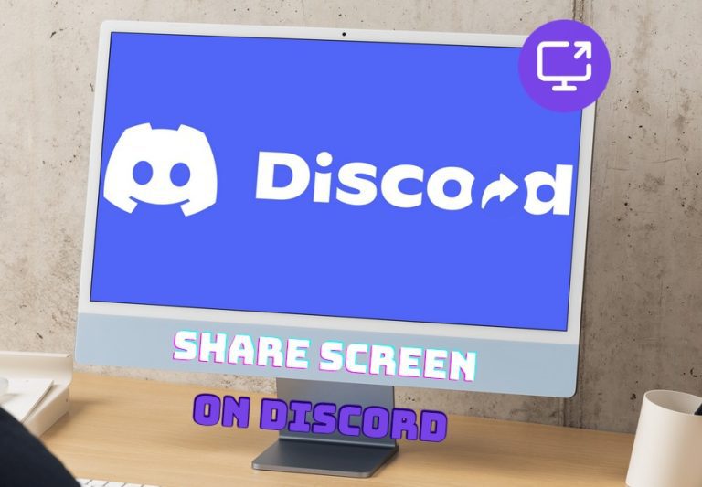 поделиться экраном на Discord