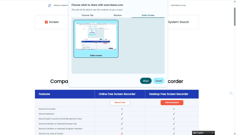 choose-recording-area-with-leawo