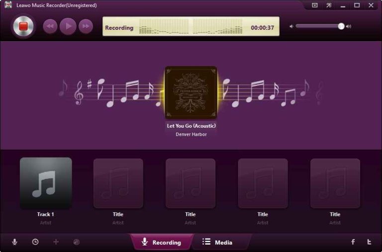 start-recording-leawo-music-recorder
