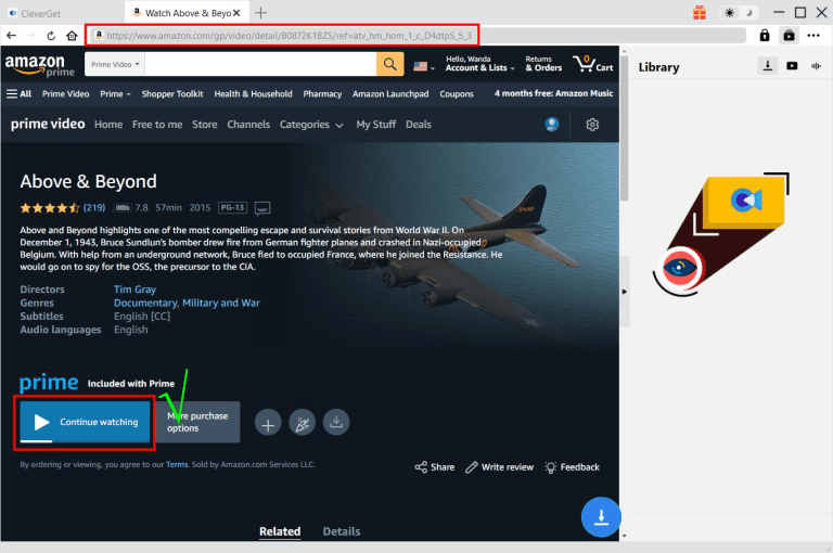 download amazon prime moviec
