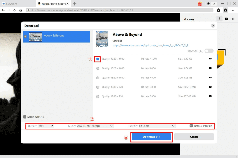 download amazon prime moviec