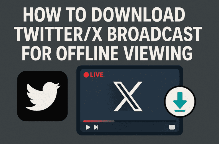 download twitter broadcast videos